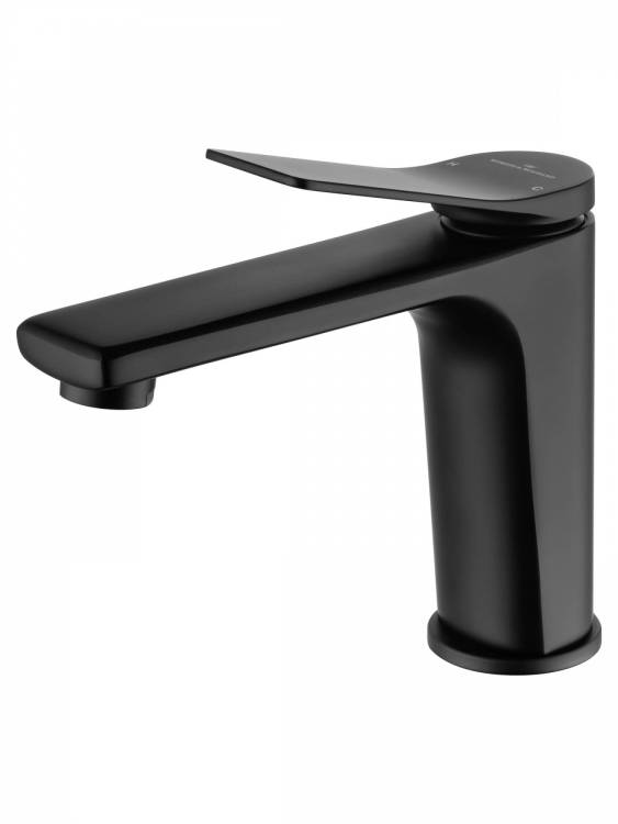 Смеситель для раковины Wonzon & Woghand WW-XH-012-MB черный матовый