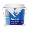 Краска интерьерная влагостойкая Faktor белая 13 кг