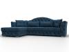 Диван угловой Лига Диванов Артис 128027L Синий