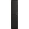 Шкаф-пенал Uperwood Modul 2930205301 с дверцами, матовый, черный, 33 см