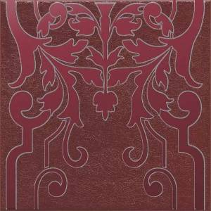 Декор Kerama Marazzi Барберино HGD/C566/5293 2 бордо глянцевый 20x20