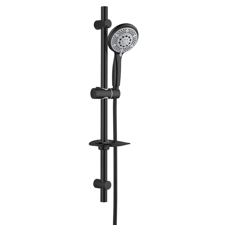 Душевой гарнитур Osgard Lovelace Black 90717 черный матовый