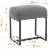 Пуф Tetchair Charli lux 25182 sharp графит, экокожа фото 8