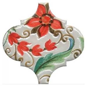 Декор Kerama Marazzi Арабески Тоскана VT/A577/65000 1 Глянцевый 6.5x6.5