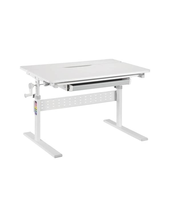 Стол учебный Stool Group Lumi desk E601 white растущий 90x60x54(76)
