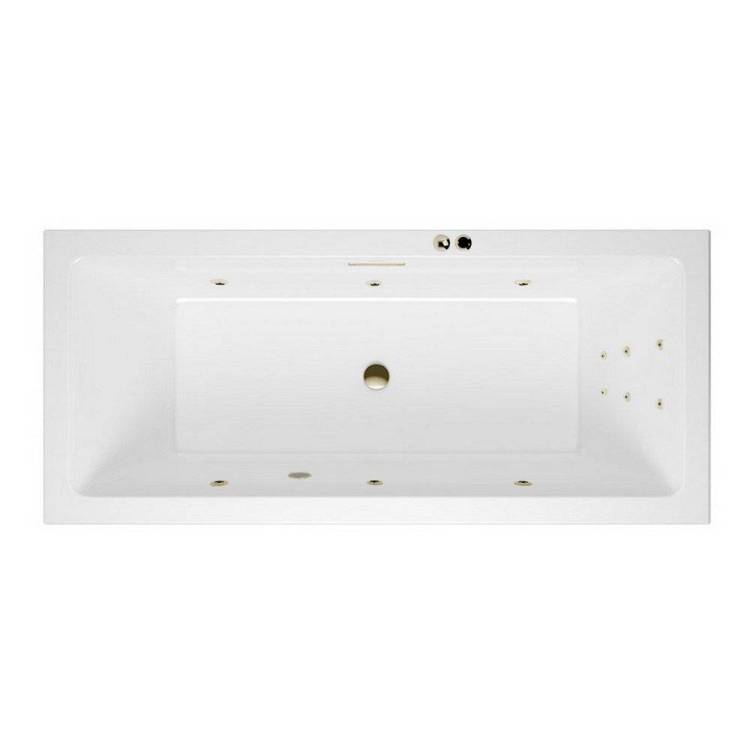 Акриловая ванна Excellent Heaven Slim 180x80 "LINE" (бронза)
