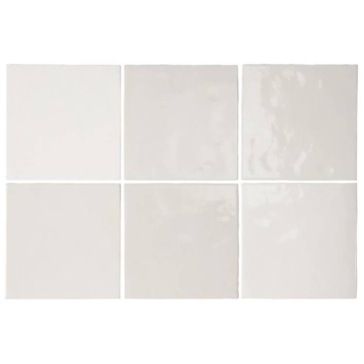 Керамическая плитка Equipe Artisan 24454 White 13.2x13.2