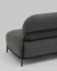 Диван Stool Group Стоун vd-dv-stone-tr-dg темно-серый, букле фото 10