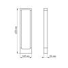 Уличный светодиодный светильник Arlight LGD-Path-Frame-H650-7W Warm3000 021929(1) фото 3
