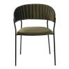 Стул Bradex Home Turin FR 0765 зеленый с черными ножками фото 3