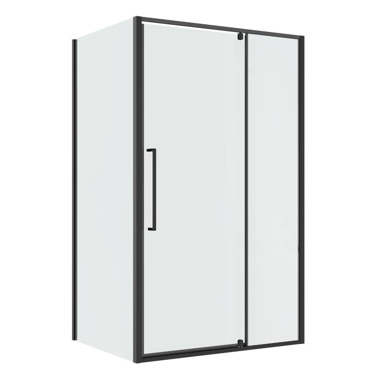 Душевой уголок Niagara Nova NG-35-11AGR-A90GR-34 профиль графит матовый, стекло прозрачное, 110x90x195