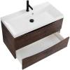 Тумба с раковиной BelBagno Marino 80 rovere moro фото 10