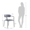 Стул Bradex Home Ant FR 0550, темно-бирюзовый фото 5
