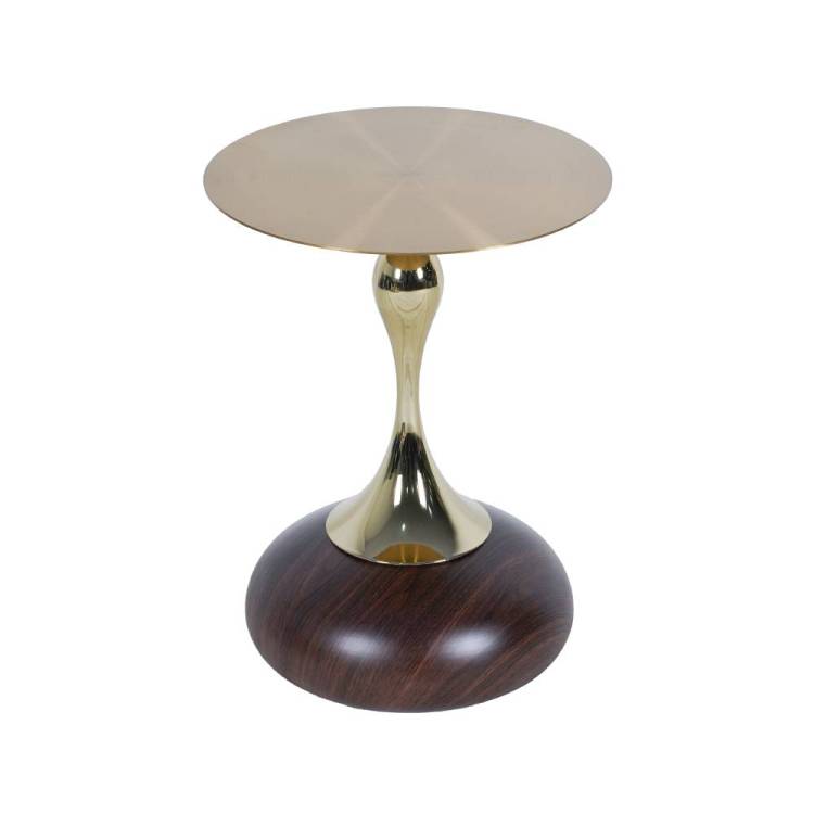 Кофейный столик Bradex Home Angel FR 1030 металл под дерево 40x40x55