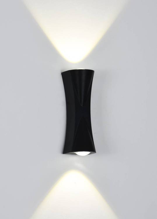 Настенный светильник Arte Lamp Lesath A6027AP-10BK