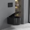 Унитаз подвесной Cerutti Spa TANARO Aria MB CT9238,матовый черный