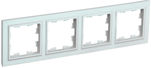 Рамка 4-постовая IEK Brite BR-M42-K36 жемчуг