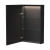 Зеркало-шкаф Equil Strong szSTRONG.LED.50.1D.R/L-35 с подсветкой и розеткой, дуб черный, 50x80 фото 2