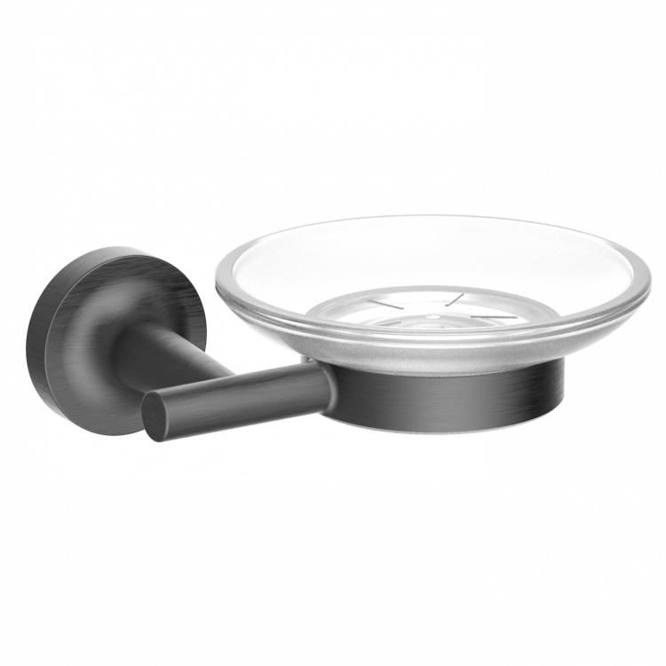 Мыльница Wonzon & Woghand Simple WW-6522-BGM темный графит