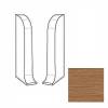 Заглушки LinePlast Темный Дуб L013 58 мм (пара)