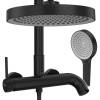 Душевая стойка Elghansa Radiant 2347281-2R-Black черная фото 2