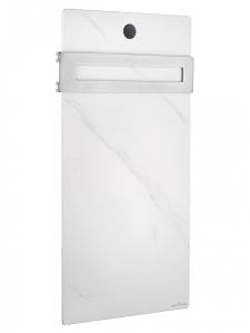 Полотенцесушитель электрический Wonzon & Woghand WW-A501-BR с греющей плитой, брашированный никель