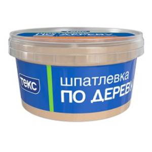 Шпатлевка по дереву универсальная акриловая Текс Профи бук 0.75 кг