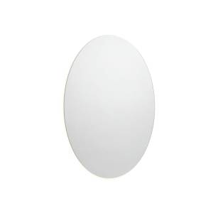Зеркало Corozo Овал SD-00001556 с подсветкой, белое, 57x77 см