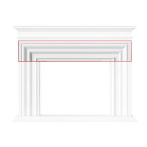 Полка камина Artpole SKM4-2 137x15x25