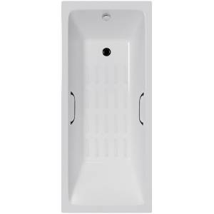 Чугунная ванна Delice Level DLR230618R-AS 140x70, с отверстиями под ручки, без ножек