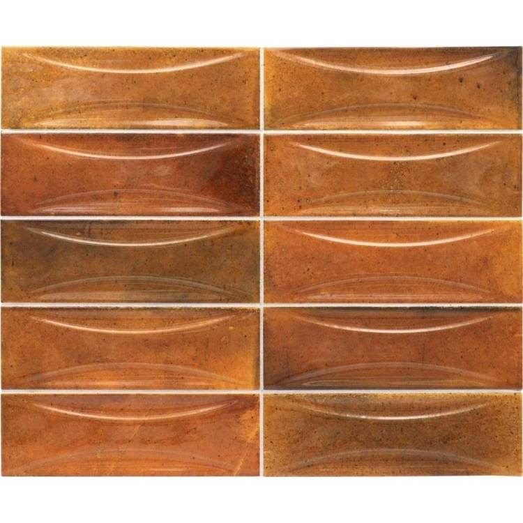 Керамическая плитка Equipe Hanoi 30066 Arco Burnt Red 6.5x20