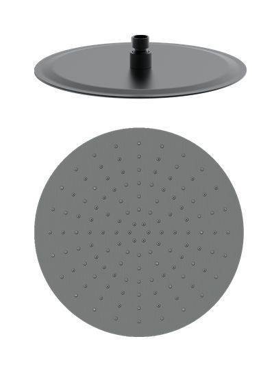 Верхний душ Wonzon & Woghand WW-88DP04-BGM темный графит