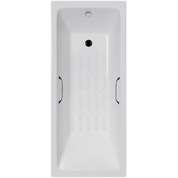 Чугунная ванна Delice Level DLR230618R-AS 140x70, с отверстиями под ручки, без ножек