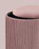 Пуф-сундук Stool Group Шарлотта 19A205VA-8167-30 велюр розовый с ящиком фото 3