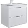 Тумба с раковиной Uperwood Modul 393020548 подвесная, матовая, белая, 65 см фото 2