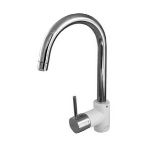 Смеситель для кухни Paini Cox 78CR5722LLMKM белый/хром