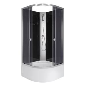 Душевая кабина Niagara Eco E80/40/TN/BK 80x80x195