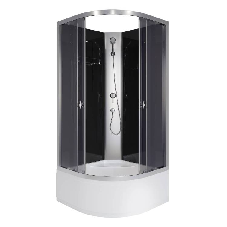 Душевая кабина Niagara Eco E80/40/TN/BK 80x80x195