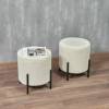 Стул-пуф Bradex Home Otis RF 0660 белый фото 8