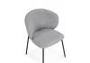 Стул на металлокаркасе Woodville Рикко 674677 серый (81 cloud) / черный фото 5