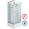 Душевая кабина Niagara Classic NG-1108-14BKT (900x900x2100-2400) со средним поддоном (26см), с полкой фото 2