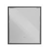 Зеркало Cezares Interni CZR-SPC-INT-800-900-LED-TCH-WARM-TIT с подсветкой, сенсорным выключателем и подогревом, Титан, 80x90
