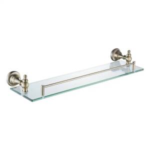 Полка Rose RG1119Q стеклянная, бронза
