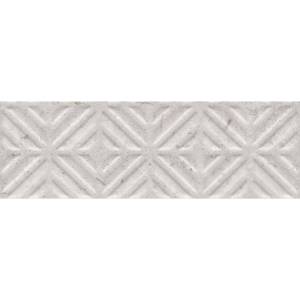 Бордюр Kerama Marazzi Карму 11209R\4 Серый Светлый Обрезной 9.6x30