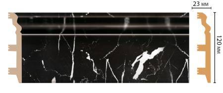 Плинтус напольный DECOMASTER D233-78 240x2.3x12