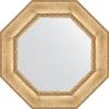 Зеркало Evoform Octagon BY 3671 73х73 см, состаренное серебро с орнаментом