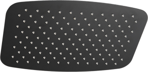 Верхний душ Berges Wasserhaus Ventas O 074006 черный матовый