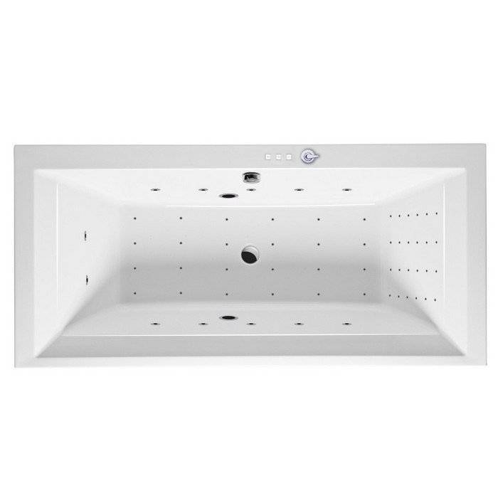 Акриловая ванна Excellent Crown Grand NANO WAEX.CRG19.NANO.CR 190x90 хром