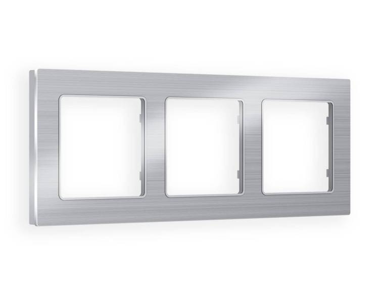 Рамка 3-постовая Ambrella Volt Alfa Platos AF550103