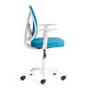 Кресло компьютерное Tetchair Play White 20210 blue фото 2